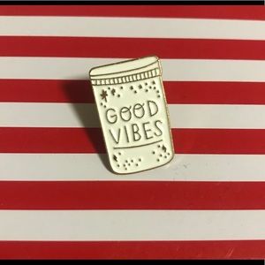 Witchy Good Vibes Enamel Pin